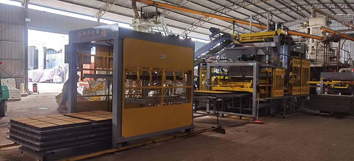 LS15-15 生態(tài)水泥免燒磚機運用案例