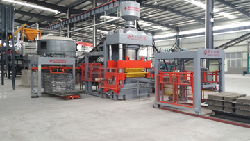 液壓磚機處理固廢、泥巴磚